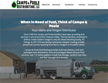 Tablet Screenshot of campopoole.com